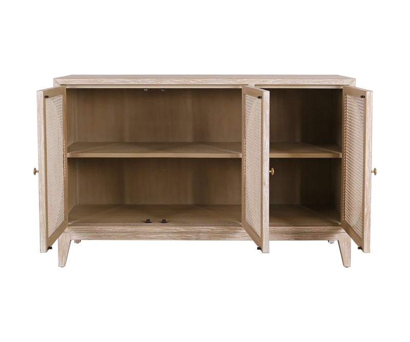 Olivia 3 Door Cabinet | Natural