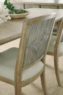 Casual Dining Surfrider Carved Back Side Chair | 2 chairs