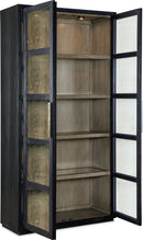 Linville Falls Shou Sugi Ban Curio Cabinet