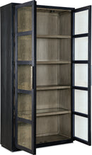 Linville Falls Shou Sugi Ban Curio Cabinet