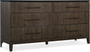 Miramar Aventura Raphael Six-Drawer Stone Top Dresser