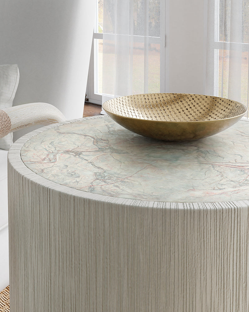 Serenity Swale Round Side Table