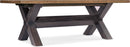 Casual Dining Big Sky Trestle Dining Table | with 2 x 20” leaves