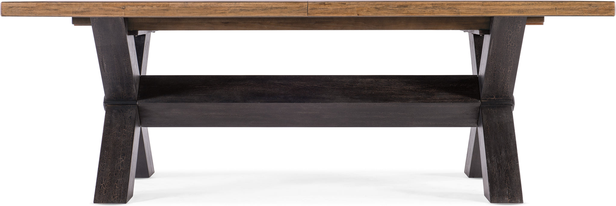 Casual Dining Big Sky Trestle Dining Table | with 2 x 20” leaves