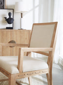 Casual Dining Retreat Cane Back Arm Chair | 2 chairs