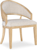Casual Dining Retreat Cane Barrel Back Chair | 2 chairs