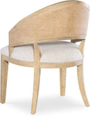 Casual Dining Retreat Cane Barrel Back Chair | 2 chairs