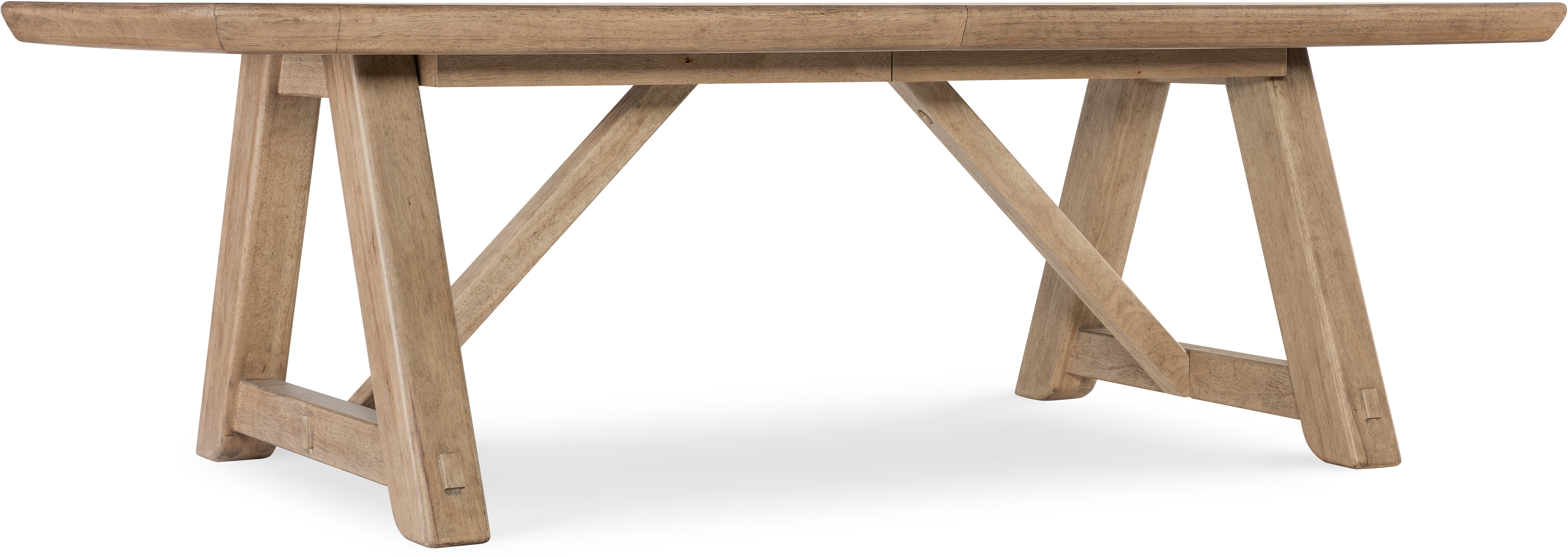 Casual Dining Vineyard Row Rectangle Dining Table | with 2 x 20” leaves