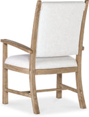 Casual Dining Vineyard Row Post Back Upholstered Arm Chair | 2 chairs