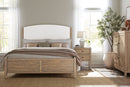 Vineyard Row Upholstered Bed