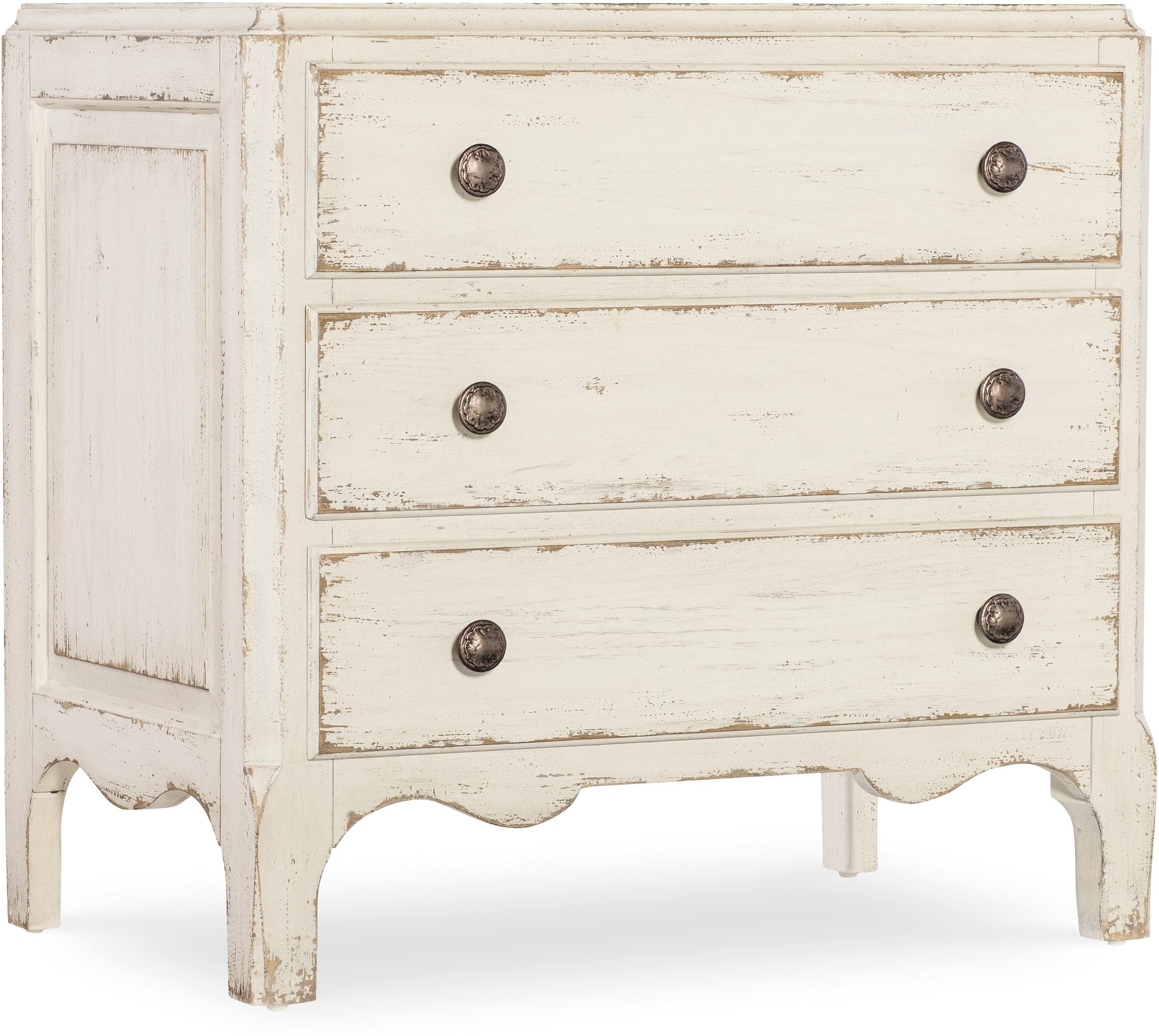 Americana Three-Drawer Nightstand