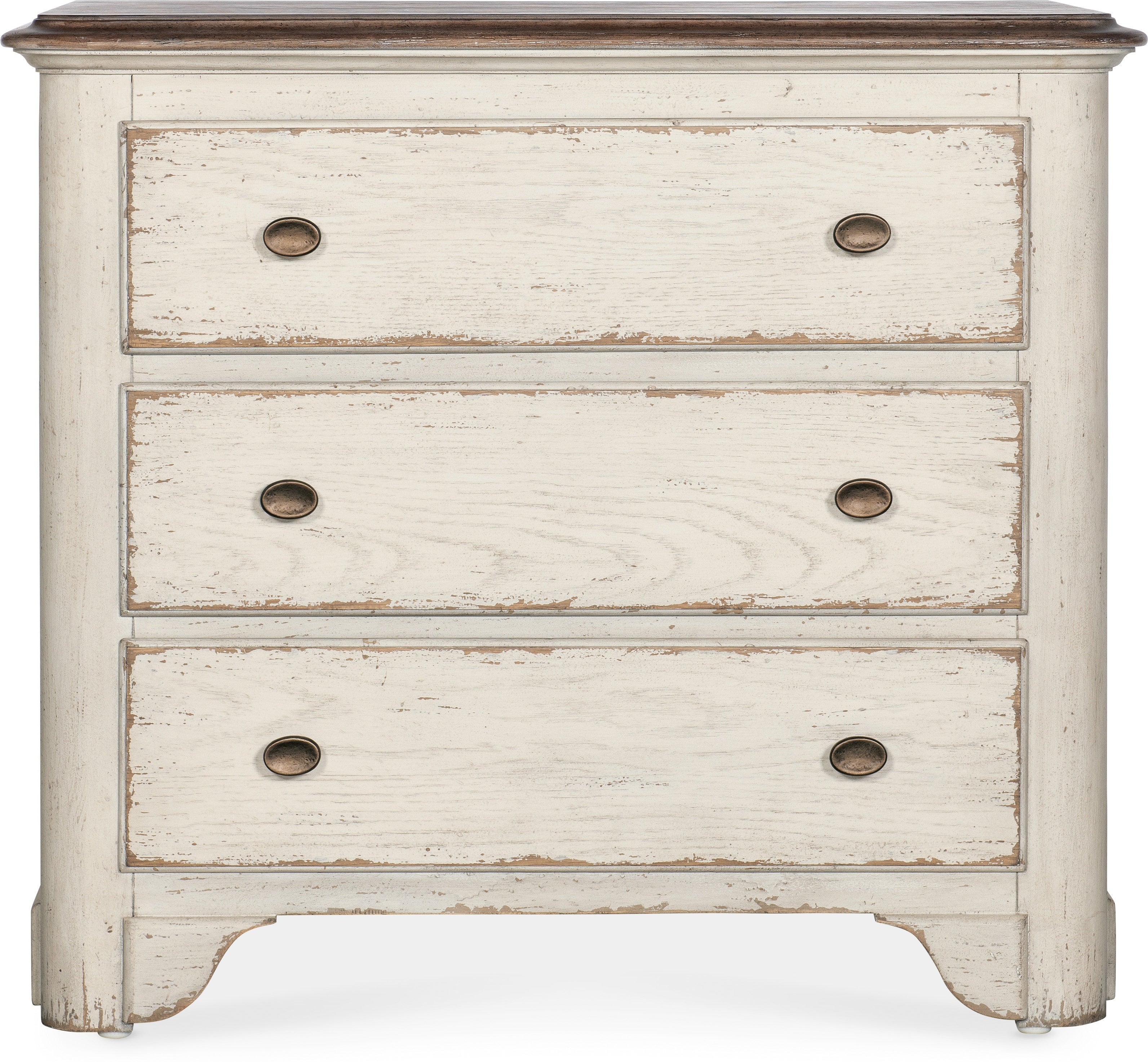 Americana Three-Drawer Nightstand
