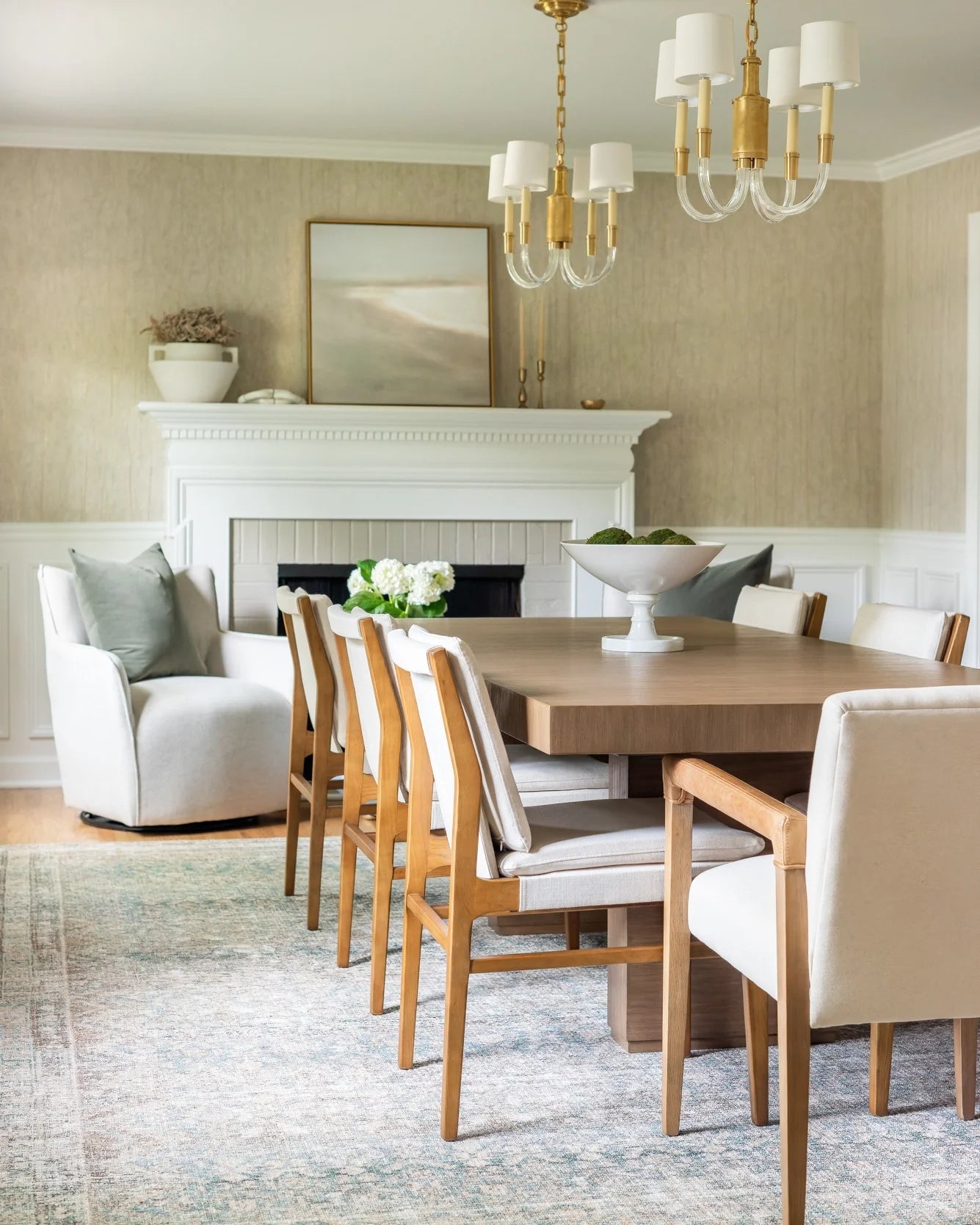 Broderick Dining Table | Sand