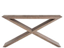 Boulder Cross Console Table